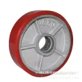 Red TPU Polyurethane Forklift Truck Wheel